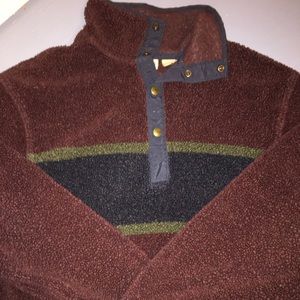 Woolrich Sherpa Fleece Pullover. Size L